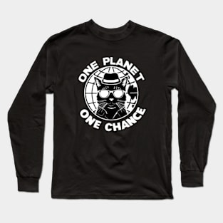 One Planet One Chance Mother Earth Day Long Sleeve T-Shirt